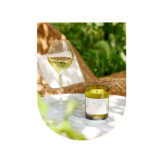 Idée cadeau amateur de vin : bougie d’ambiance